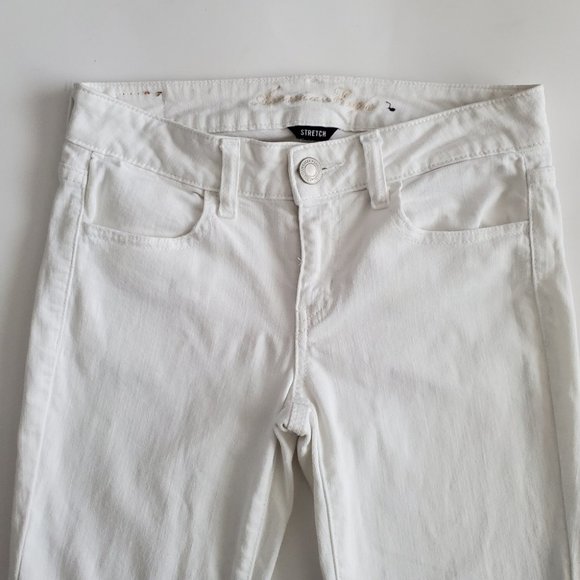 American Eagle Stretch Skinny Jegging, White, 4 - Picture 7 of 9